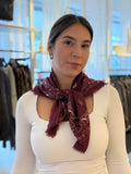 Paisley Halstuch Bordeaux