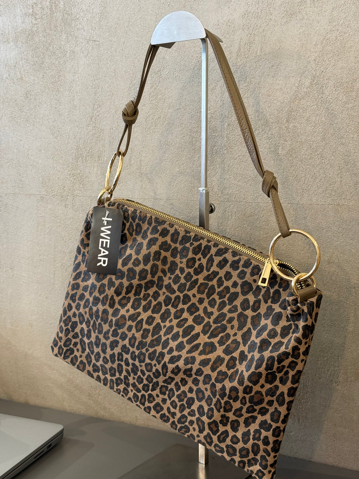 Wildledertasche Ring Leo