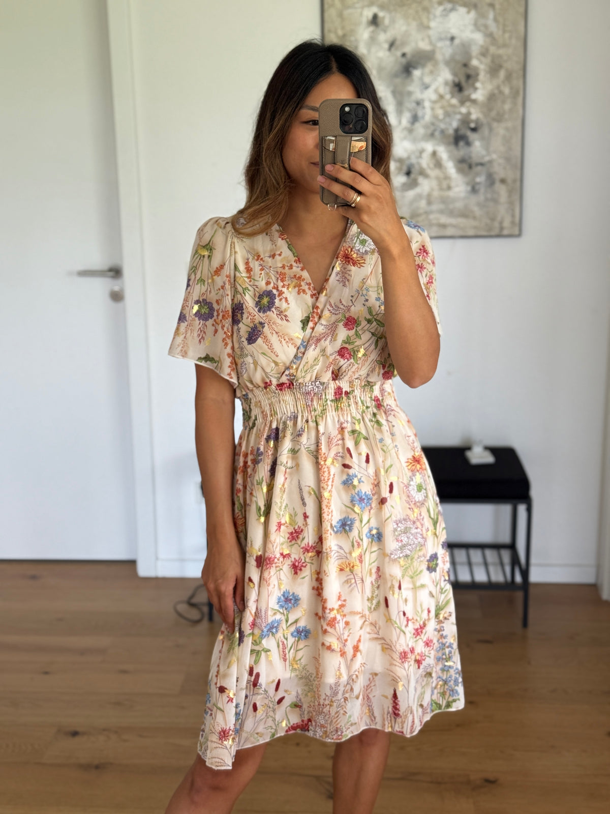 Flower Kleid Summer kurz