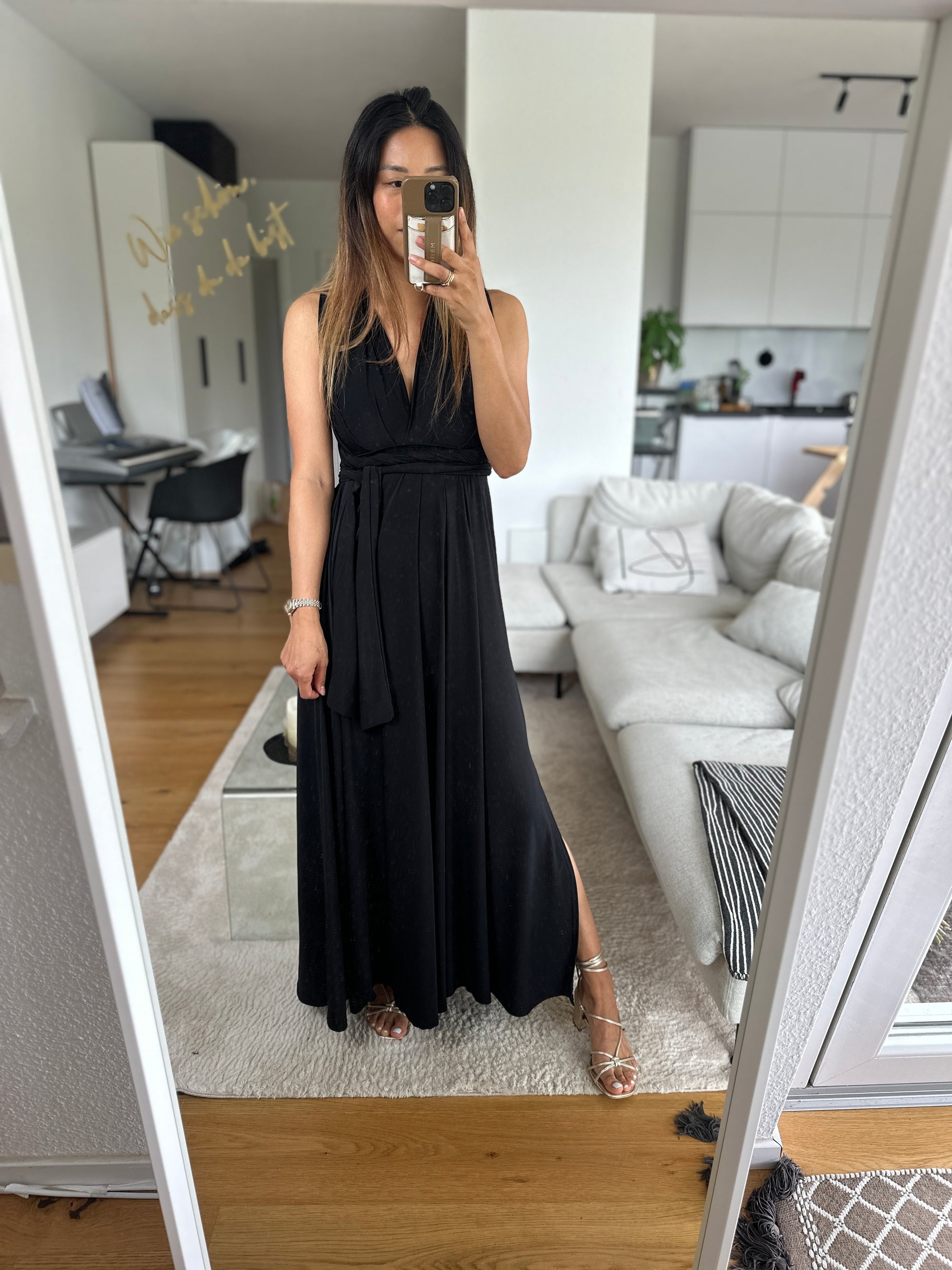 Multiway Kleid schwarz