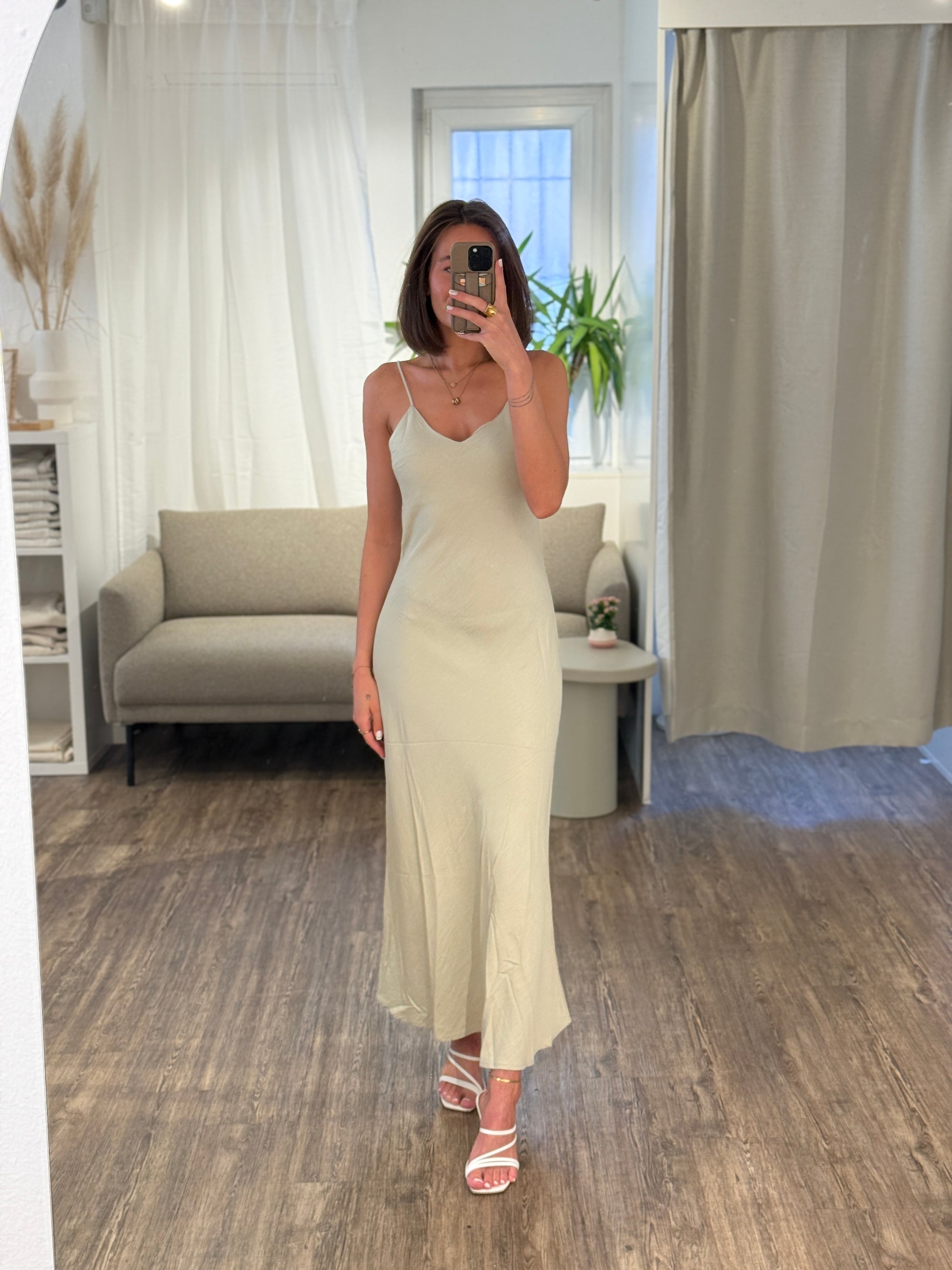 Maxikleid mint