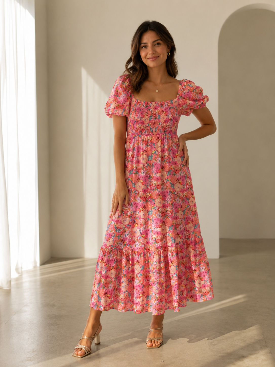 Pink Bloom Dress