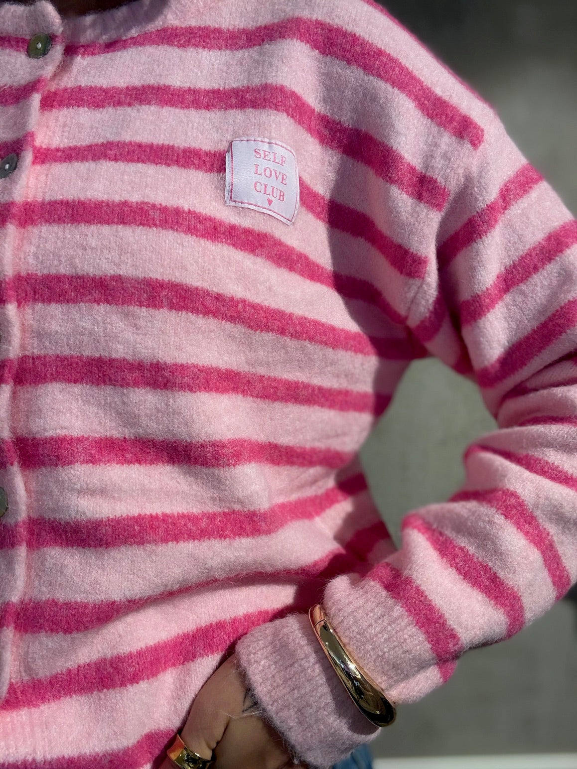Self Love Cardigan rosa/pink
