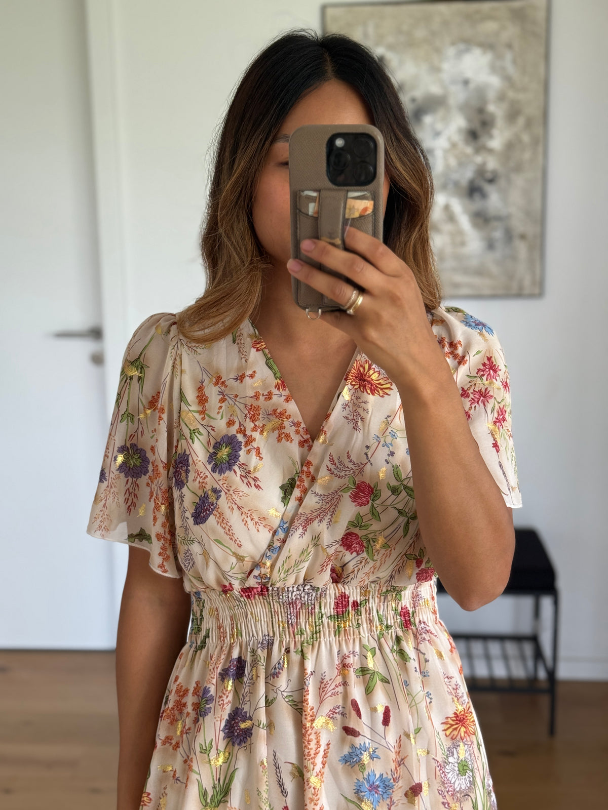 Flower Kleid Summer kurz