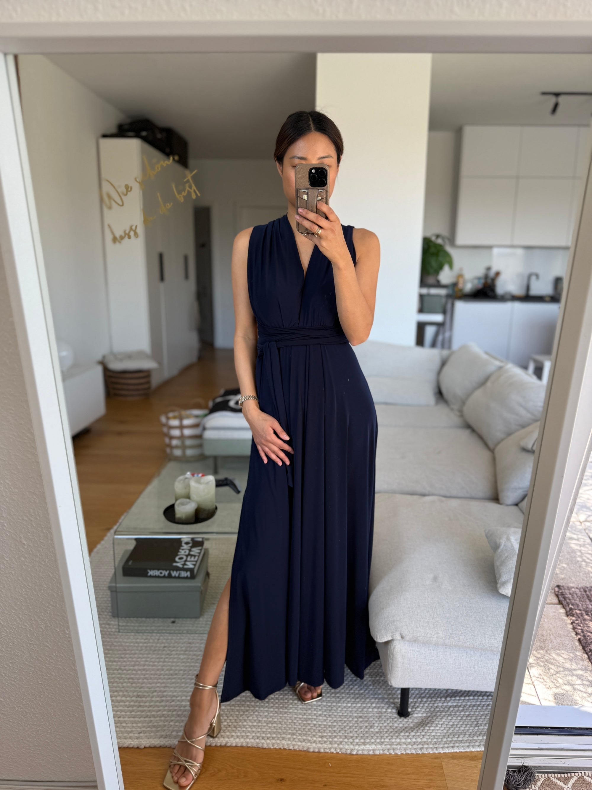 Limited Multiwaykleid dunkelblau