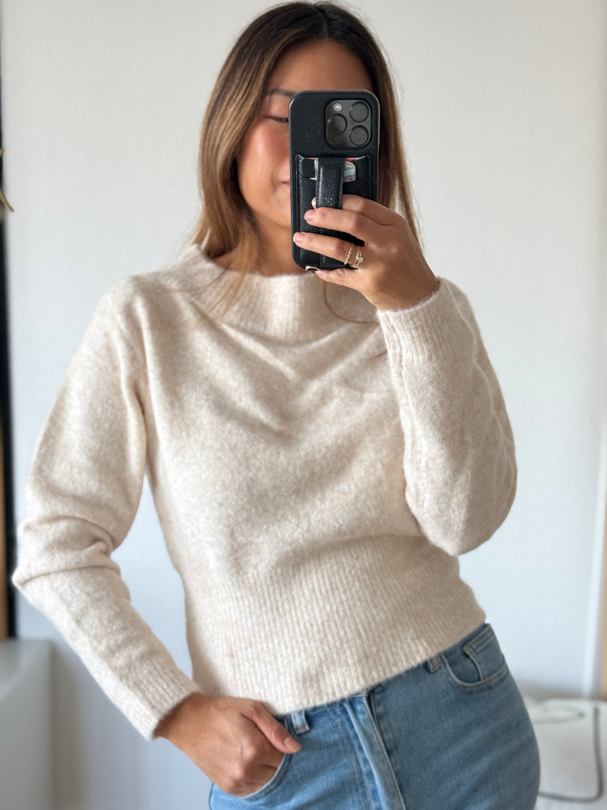 Pullover Softy beige