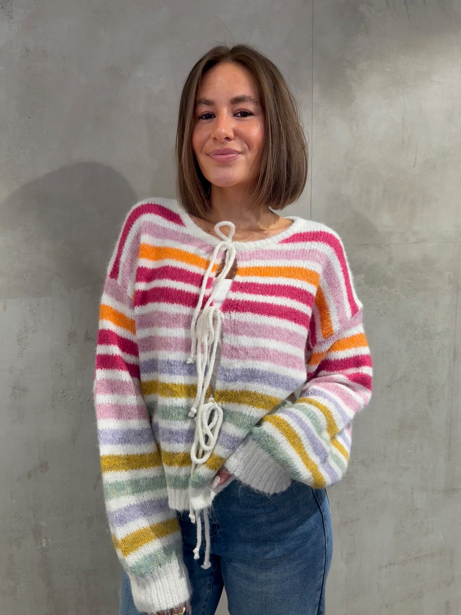 Schleifencardigan colour love