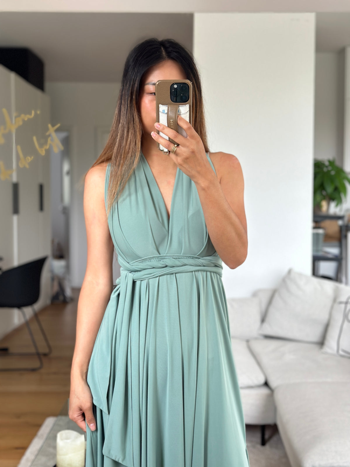 Multiwaykleid mint