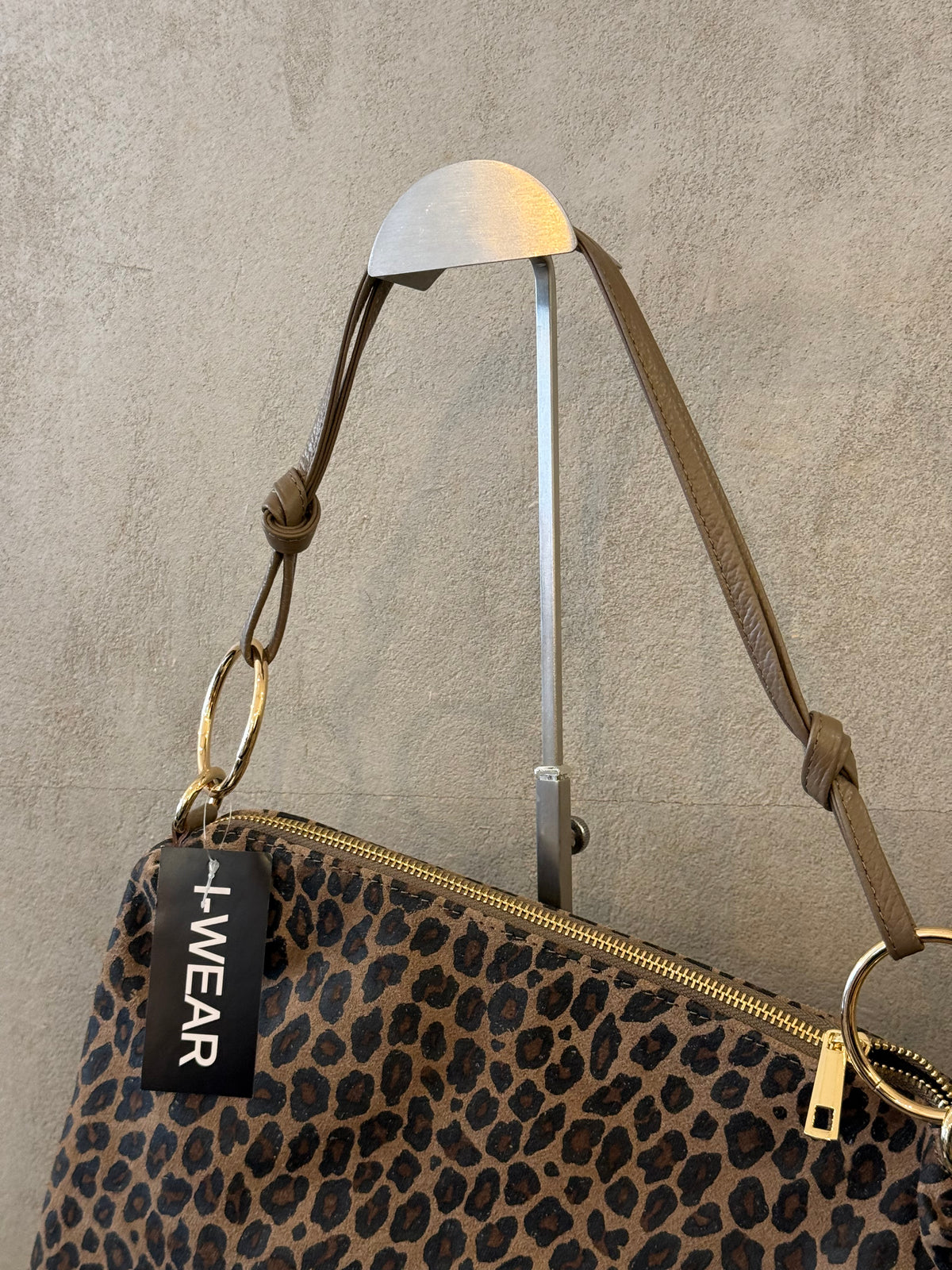 Wildledertasche Ring Leo