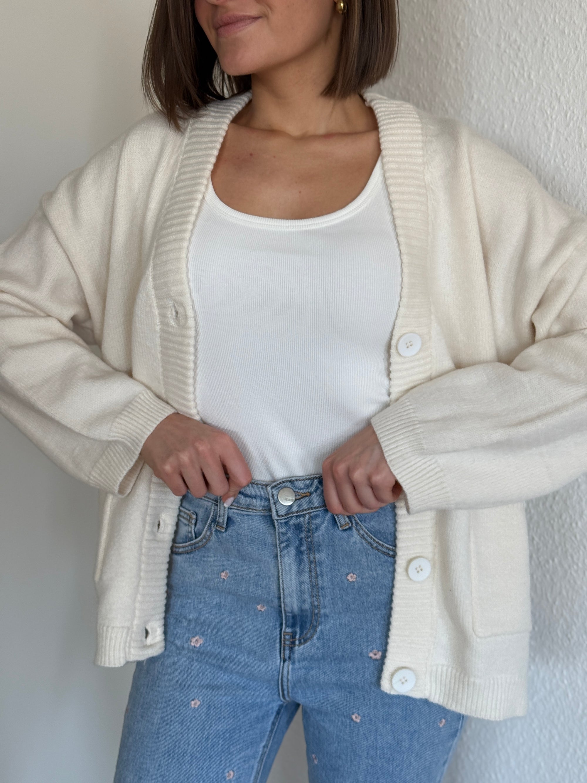 Cardigan creme