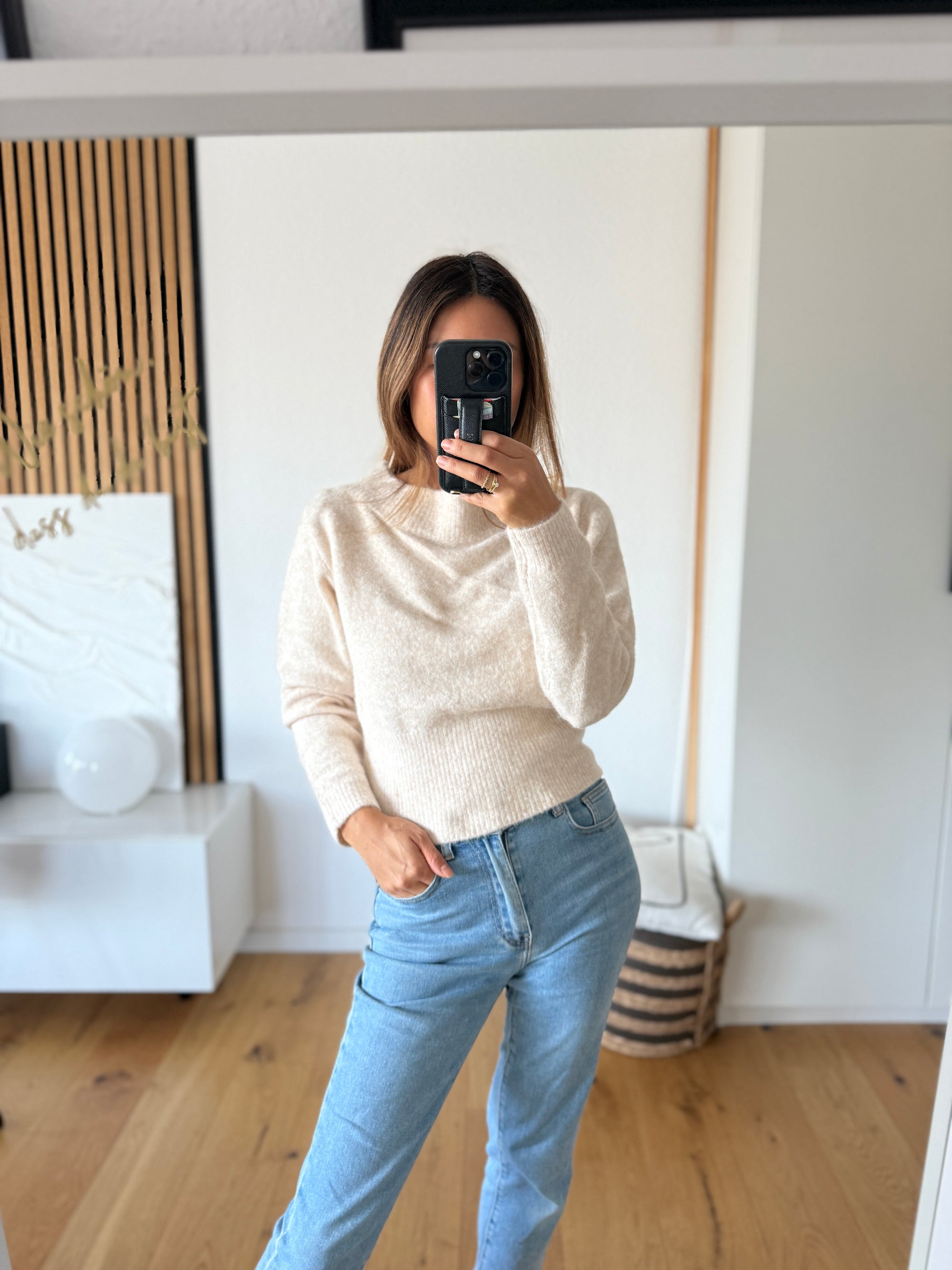 Pullover Softy beige