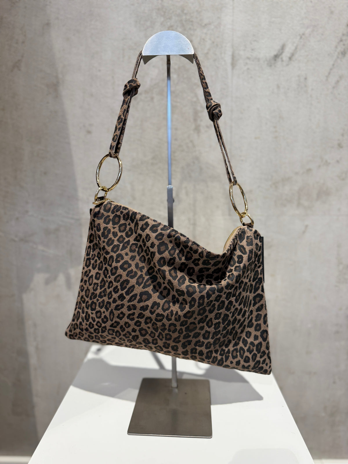 Wildledertasche Ring Leo