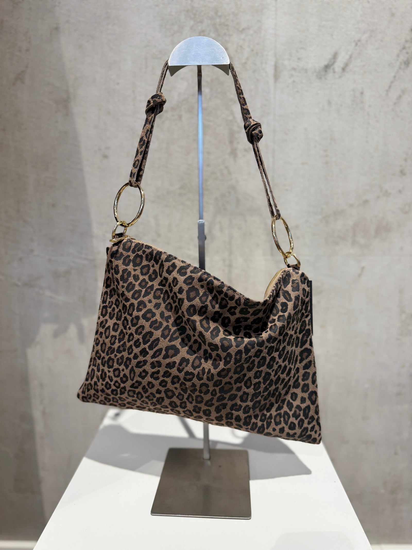 Wildledertasche Ring Leo