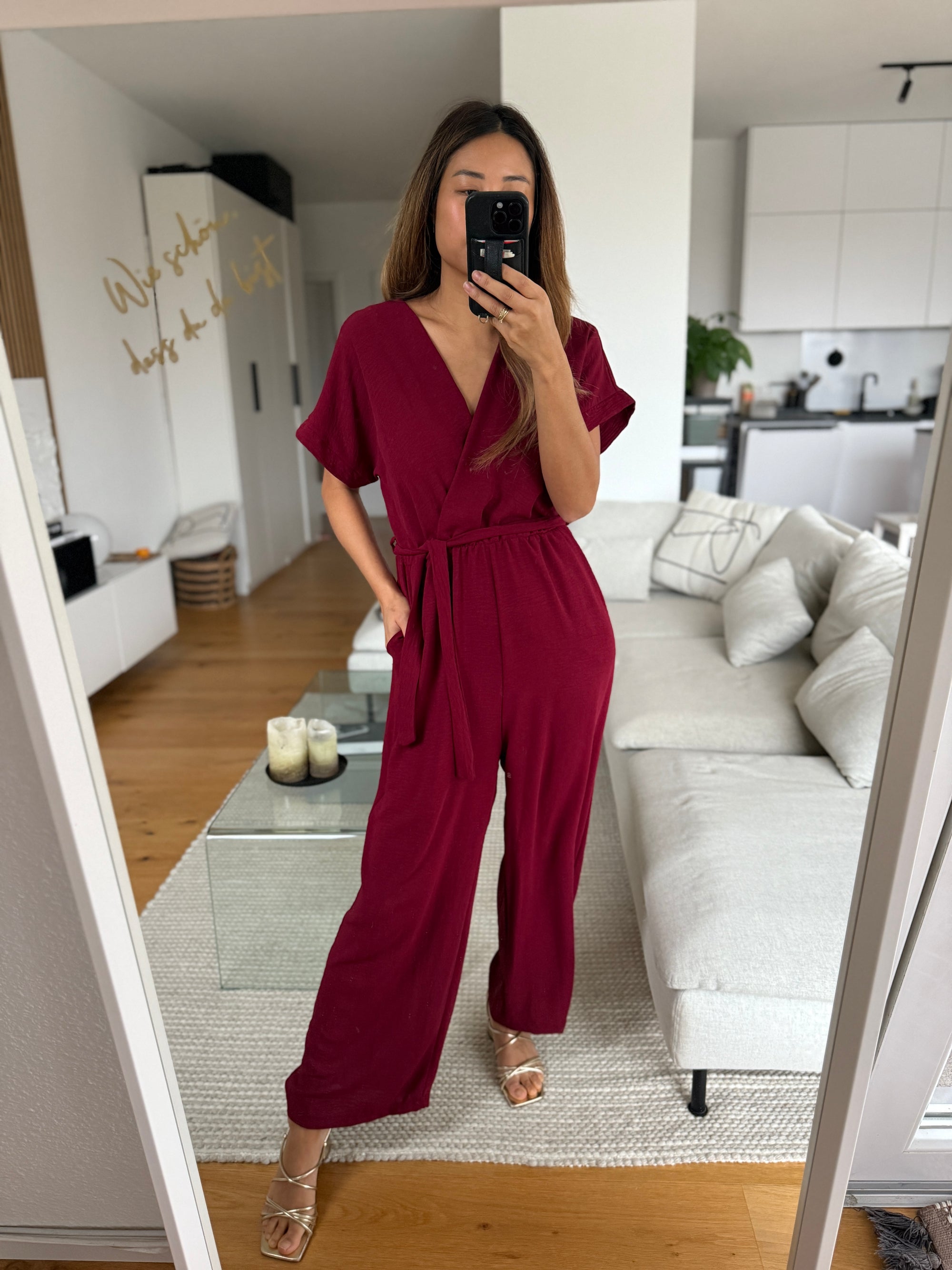 Wow Jumpsuit bordeaux