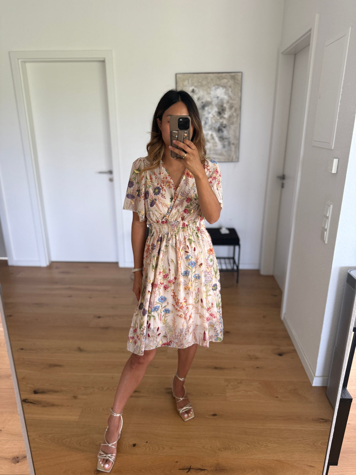 Flower Kleid Summer kurz