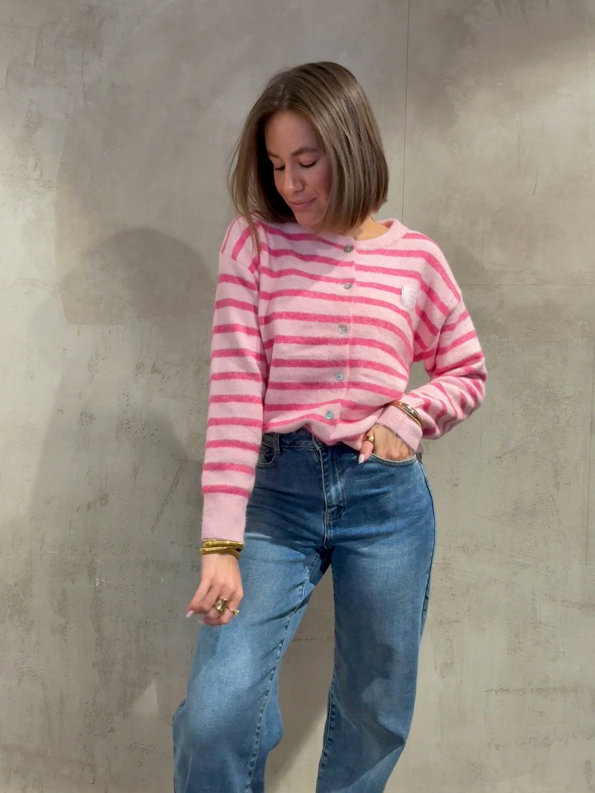 Self Love Cardigan rosa/pink