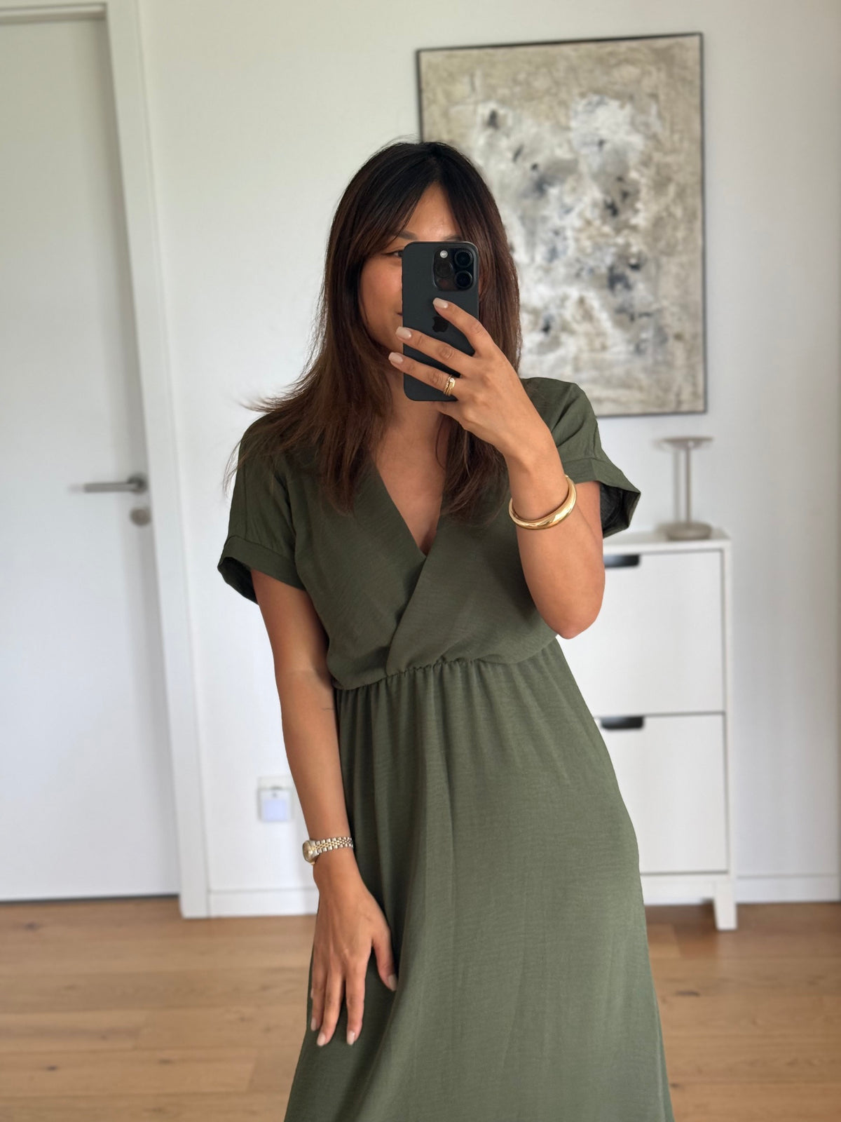 Wow Kleid khaki