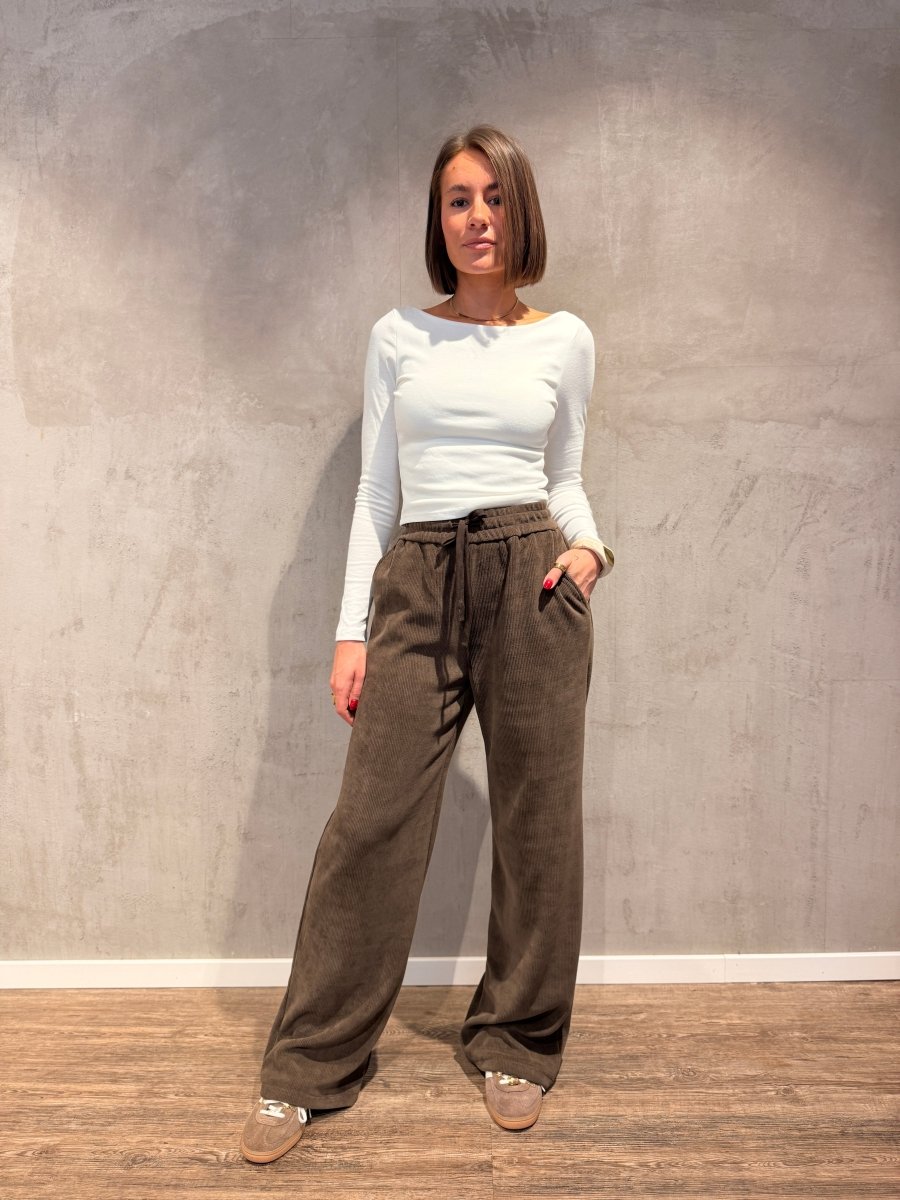 Cordjogger schoko - I - Wear Mode GmbH