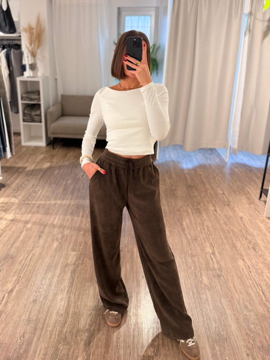 Cordjogger schoko - I - Wear Mode GmbH