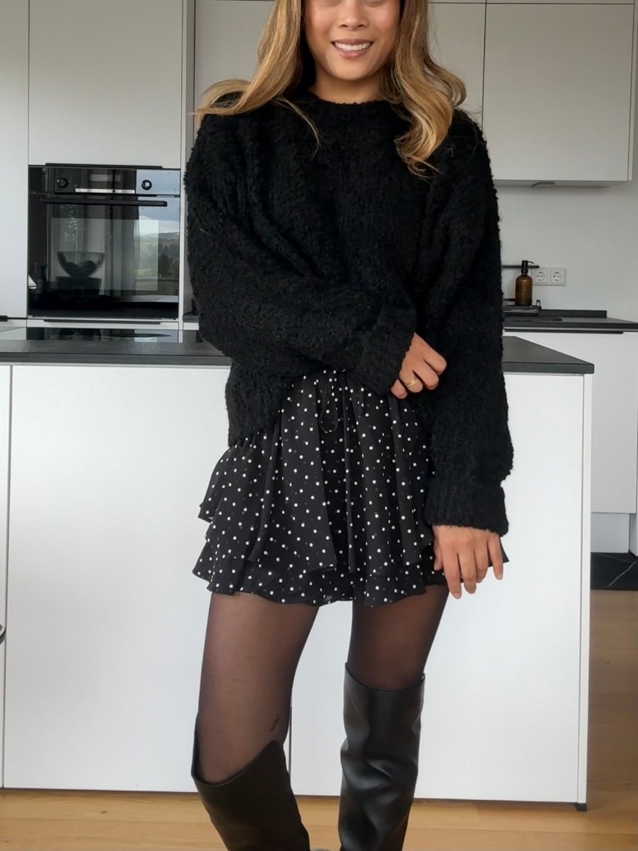 Dot Skorts black - I - Wear Mode GmbH