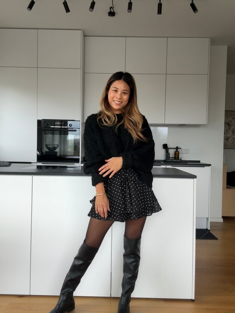 Dot Skorts black - I - Wear Mode GmbH