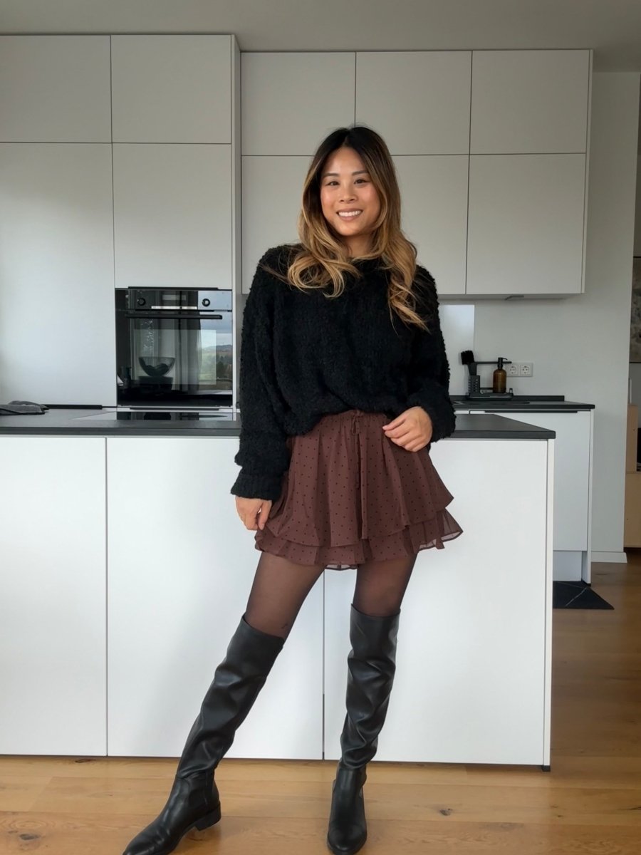 Dot Skorts braun - I - Wear Mode GmbH