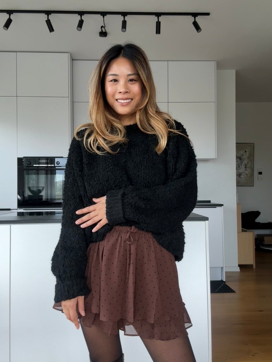 Dot Skorts braun - I - Wear Mode GmbH