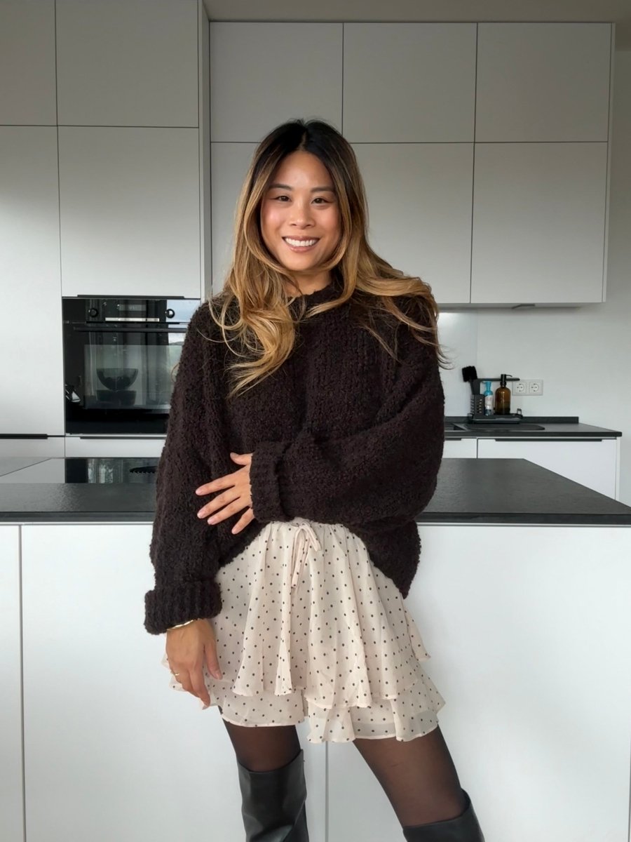 Dot Skorts cream - I - Wear Mode GmbH