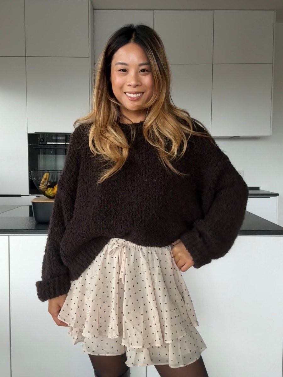 Dot Skorts cream - I - Wear Mode GmbH