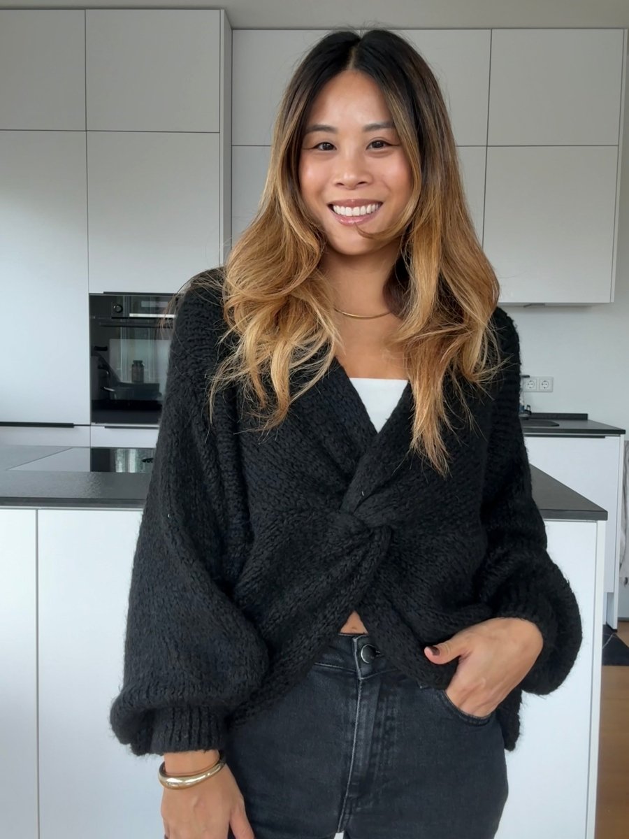 Knot Pullover black - I - Wear Mode GmbH