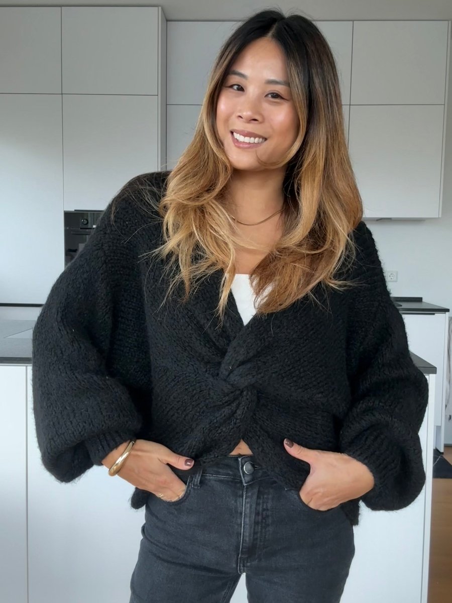 Knot Pullover black - I - Wear Mode GmbH