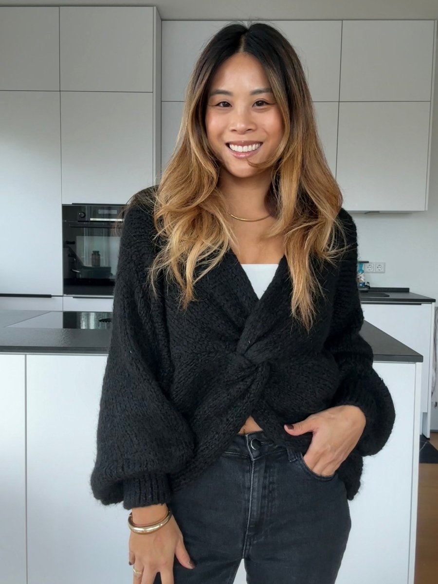 Knot Pullover black - I - Wear Mode GmbH