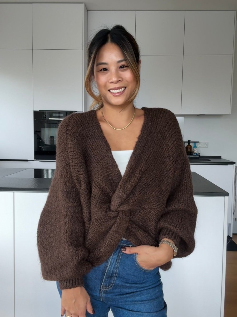 Knot Pullover schoko - I - Wear Mode GmbH