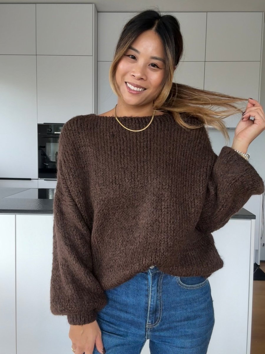 Knot Pullover schoko - I - Wear Mode GmbH